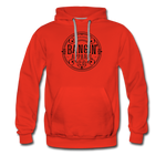 Men’s Premium Hoodie - Bangin' Apparel Co. Logo (Black Logo) - red