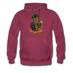 Men’s Premium Hoodie - It's Always Tacos - burgundy