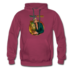 Men’s Premium Hoodie - Taco King - burgundy