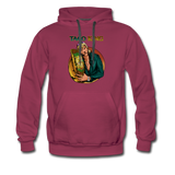 Men’s Premium Hoodie - Taco King - burgundy