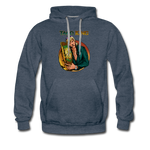 Men’s Premium Hoodie - Taco King - heather denim