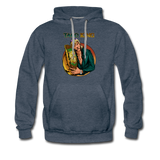 Men’s Premium Hoodie - Taco King - heather denim