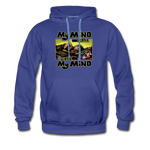 Men's Premium Hoodie - My Mind On Coffee - royalblue