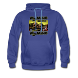 Men's Premium Hoodie - My Mind On Coffee - royalblue