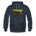 Men's Premium Hoodie - My Mind On Coffee - navy