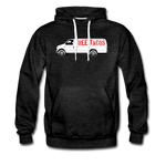 Men’s Premium Hoodie - Free Taco Van - charcoal gray