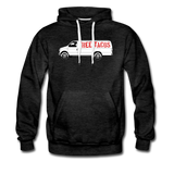 Men’s Premium Hoodie - Free Taco Van - charcoal gray