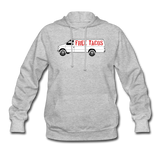 Women's Hoodie - Free Taco Van - heather gray