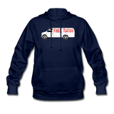 Women's Hoodie - Free Taco Van - navy