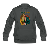 Women's Hoodie - Taco King - asphalt