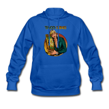 Women's Hoodie - Taco King - royal blue