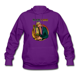 Women's Hoodie - Taco King - purple