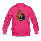 Women's Hoodie - Taco King - fuchsia