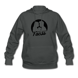 Women's Hoodie - My Love Language Is Tacos - asphalt