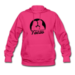 Women's Hoodie - My Love Language Is Tacos - fuchsia