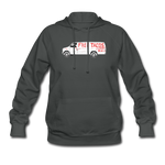 Women's Hoodie - Free Tacos Van Extreme Edition - asphalt