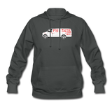 Women's Hoodie - Free Tacos Van Extreme Edition - asphalt