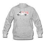 Women's Hoodie - Free Tacos Van Extreme Edition - heather gray