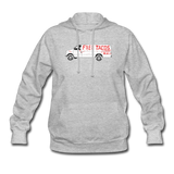 Women's Hoodie - Free Tacos Van Extreme Edition - heather gray