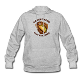 Women's Hoodie - Catch Tacos Not Feelings - heather gray