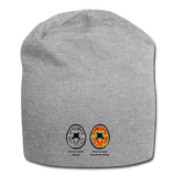 Jersey Beanie - This Is Your Brain On Tacos - heather gray