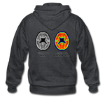 Men's Heavy Blend Zip Hoodie - This Is Your Brain On Tacos - deep heather