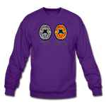 Crewneck Sweatshirt - This Is Your Brain On Tacos - purple