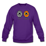 Crewneck Sweatshirt - This Is Your Brain On Tacos - purple