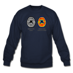 Crewneck Sweatshirt - This Is Your Brain On Tacos - navy