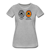 Women’s T-Shirt - This Is Your Brain On Tacos - heather gray