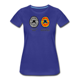 Women’s T-Shirt - This Is Your Brain On Tacos - royal blue