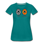 Women’s T-Shirt - This Is Your Brain On Tacos - teal