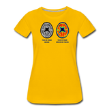 Women’s T-Shirt - This Is Your Brain On Tacos - sun yellow