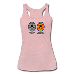 Women’s Racerback Tank - This Is Your Brain On Tacos - heather dusty rose