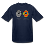 Men's Tall T-Shirt - This Is Your Brain On Tacos - navy