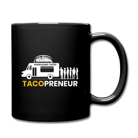 Full Color Mug - Tacopreneur (White Logo) - black