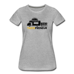 Women’s T-Shirt - Tacopreneur (Black Logo) - heather gray