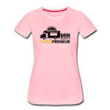 Women’s T-Shirt - Tacopreneur (Black Logo) - pink