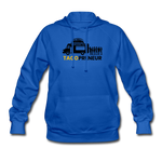 Women's Hoodie - Tacopreneur (Black Logo) - royal blue