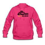 Women's Hoodie - Tacopreneur (Black Logo) - fuchsia