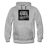 Men’s Premium Hoodie - Lyrically Provoked - heather gray