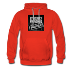 Men’s Premium Hoodie - Lyrically Provoked - red