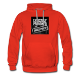 Men’s Premium Hoodie - Lyrically Provoked - red