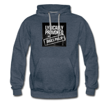 Men’s Premium Hoodie - Lyrically Provoked - heather denim