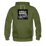 Men’s Premium Hoodie - Lyrically Provoked - olive green