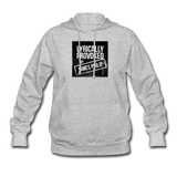 Women's Hoodie - Lyrically Provoked - heather gray