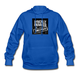 Women's Hoodie - Lyrically Provoked - royal blue