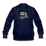 Women's Hoodie - Lyrically Provoked - navy