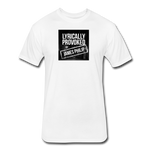 Fitted Men's T-Shirt - Lyrically Provoked - white