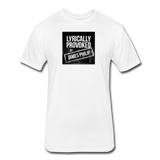 Fitted Men's T-Shirt - Lyrically Provoked - white